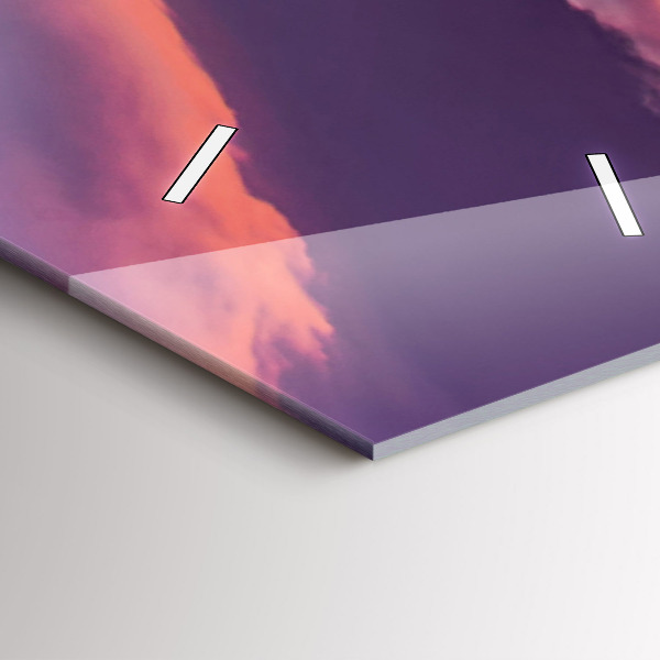 Téglalap alakú üvegóra Napkelte Kalifornia