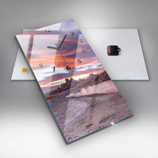 Téglalap alakú üvegóra Napkelte Kalifornia