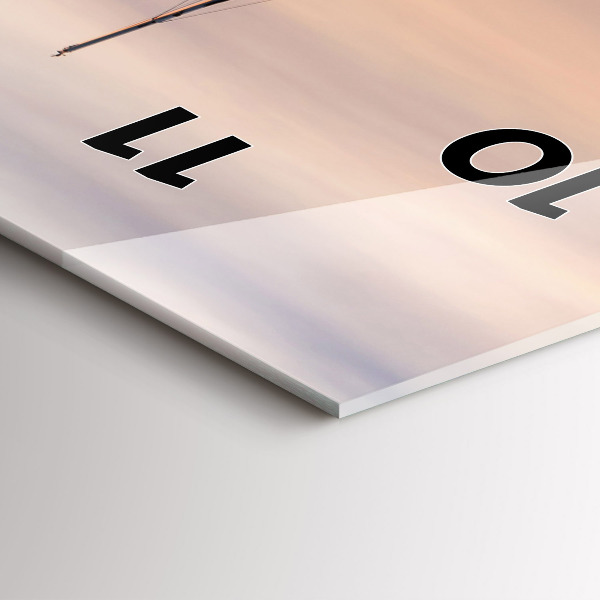 Téglalap alakú üvegóra Balaton USA