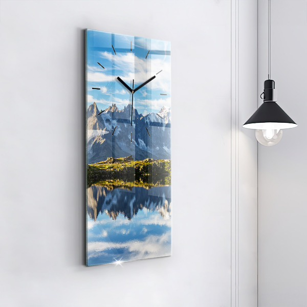 Téglalap alakú üvegóra Chamonix-völgy, francia Alpok