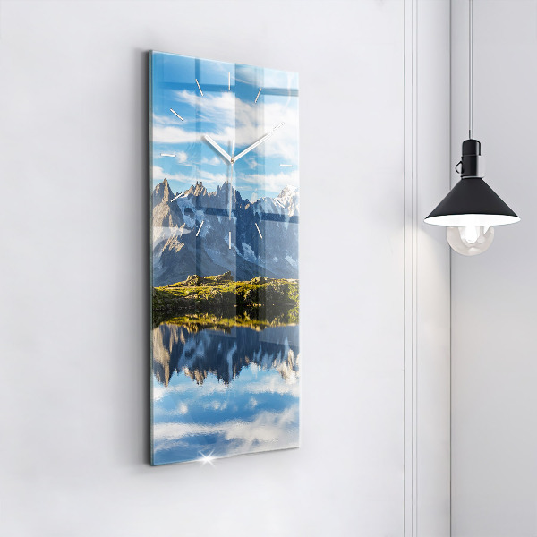 Téglalap alakú üvegóra Chamonix-völgy, francia Alpok