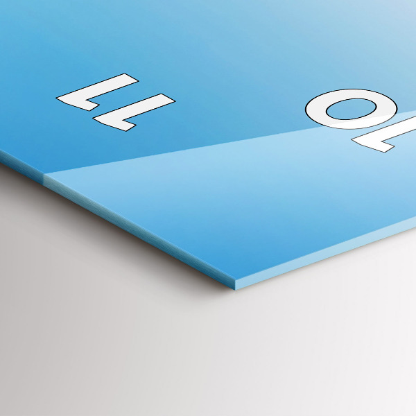 Téglalap alakú üvegóra Mont Blanc gleccser Chamonix