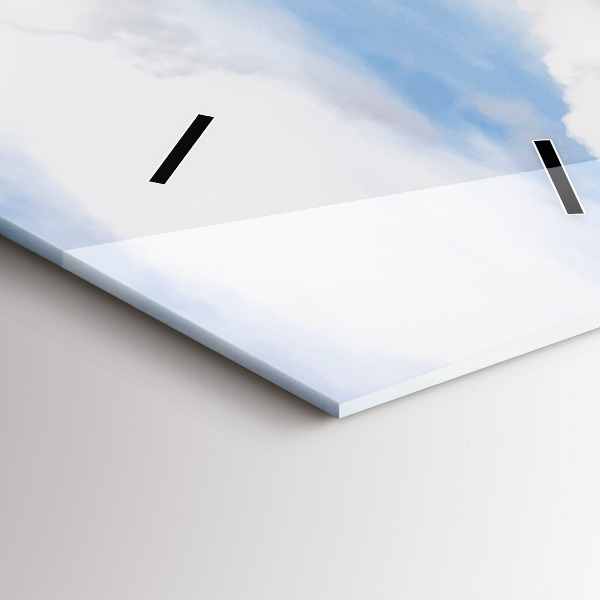 Téglalap alakú üvegóra Egy sziget Thaiföldön