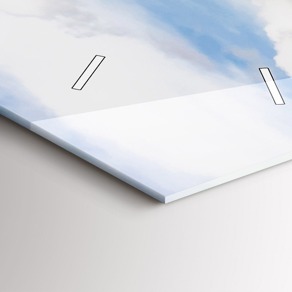 Téglalap alakú üvegóra Egy sziget Thaiföldön