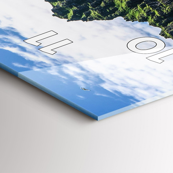 Téglalap alakú üvegóra Hornstrandir Reserve Izland