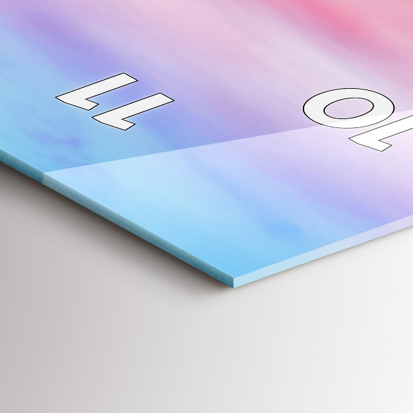 Téglalap alakú üvegóra Hegyekre néző Izland