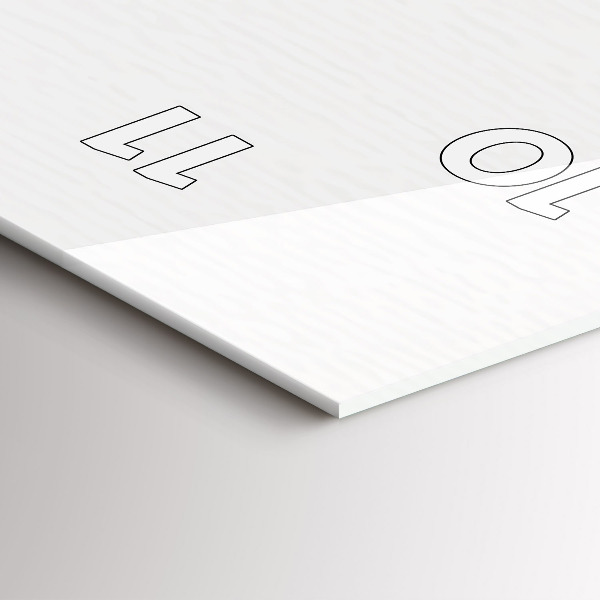 Téglalap alakú üvegóra Rajzfilm város