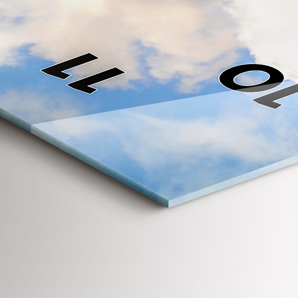 Téglalap alakú üvegóra Óceán partja