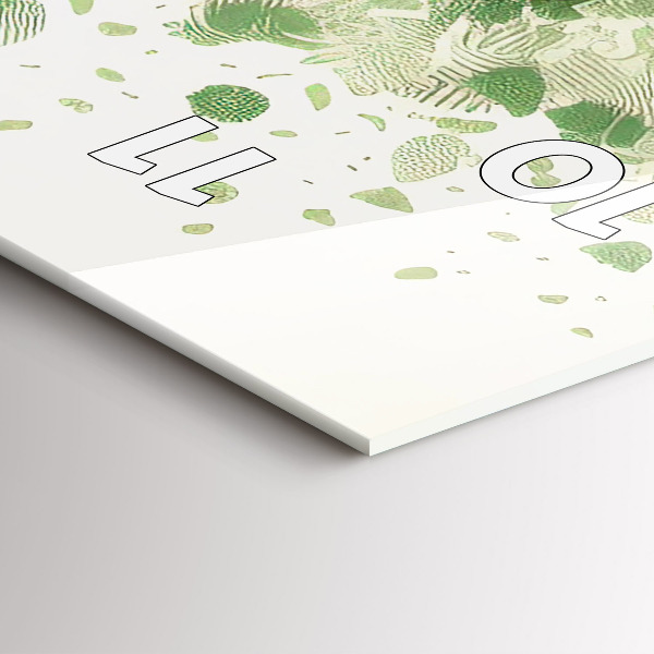 Téglalap alakú üvegóra Nagy fa természet