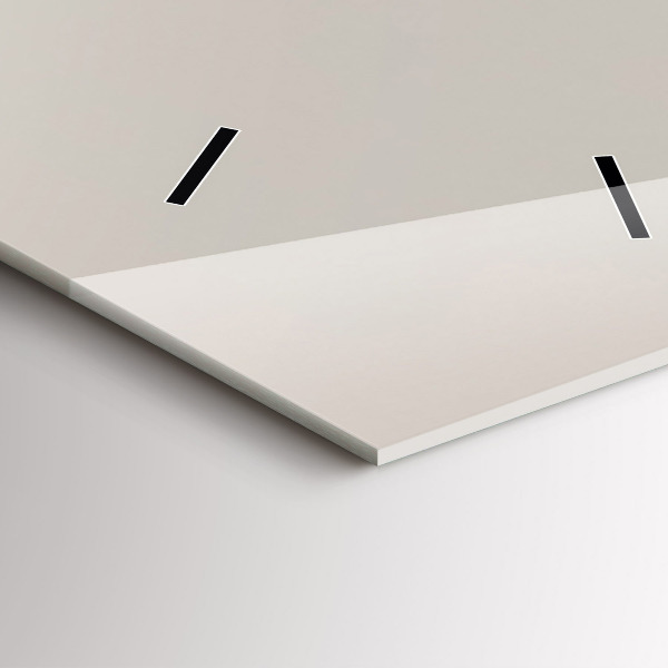 Téglalap alakú üvegóra Absztrakt arany hegyek