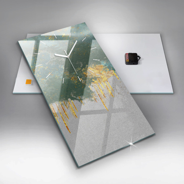 Téglalap alakú üvegóra Dekoratív minta