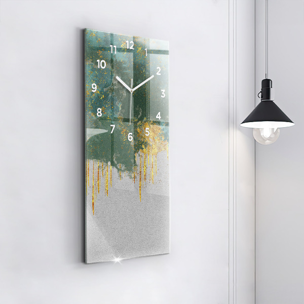 Téglalap alakú üvegóra Dekoratív minta