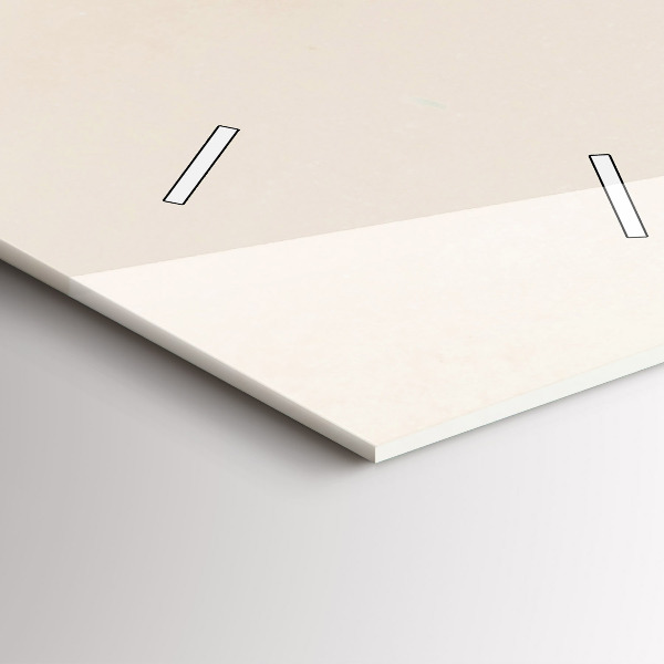 Téglalap alakú üvegóra Virágzó gypsophila virágok