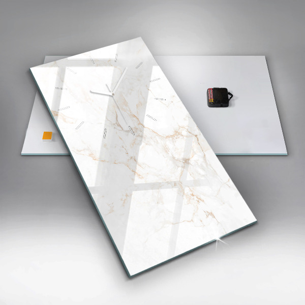 Téglalap alakú üvegóra Elegáns márvány