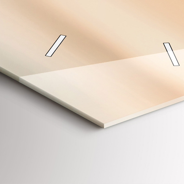 Téglalap alakú üvegóra Mezei napkelte