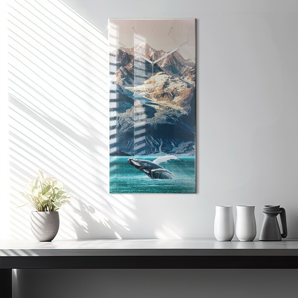 Téglalap alakú üvegóra Bálnavíz