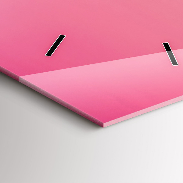 Téglalap alakú üvegóra Ég és hegy gradiens