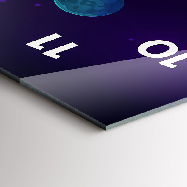 Téglalap alakú üvegóra Bolygók galaxis