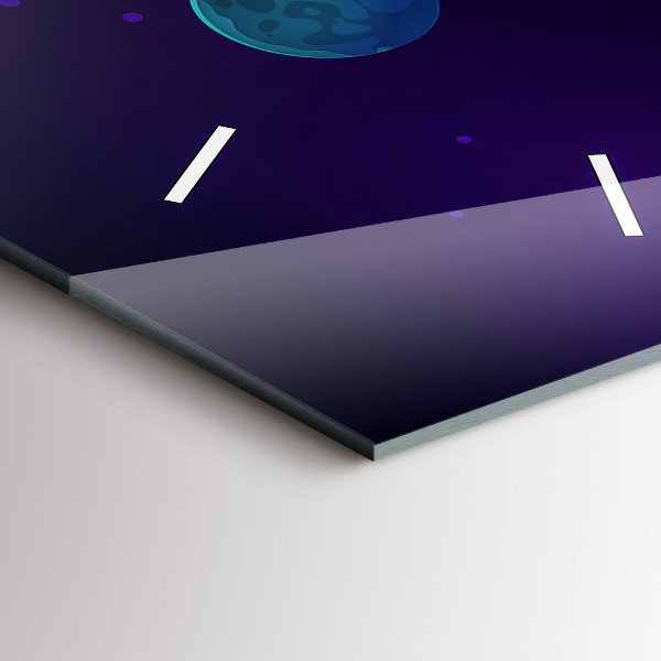 Téglalap alakú üvegóra Bolygók galaxis