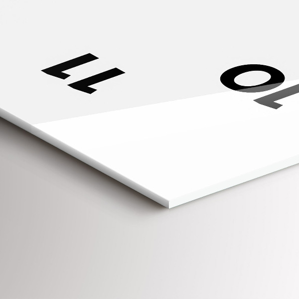 Téglalap alakú üvegóra Kalászok