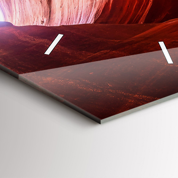 Téglalap alakú üvegóra Sand Canyon