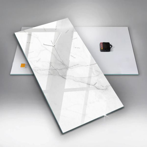 Téglalap alakú üvegóra Dekoratív márvány