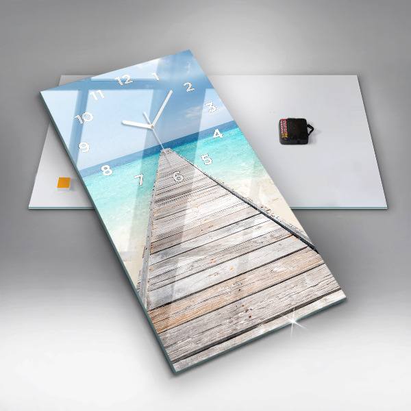 Téglalap alakú üvegóra Trópusi sziget