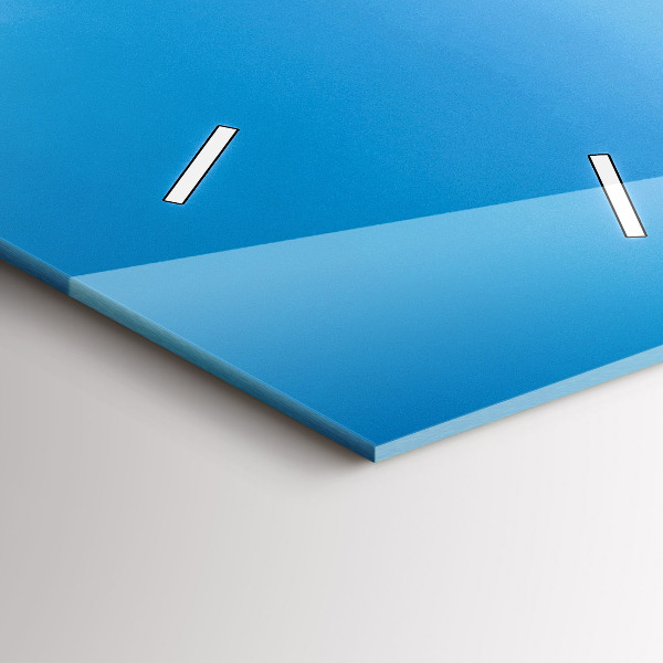 Téglalap alakú üvegóra Trópusi sziget