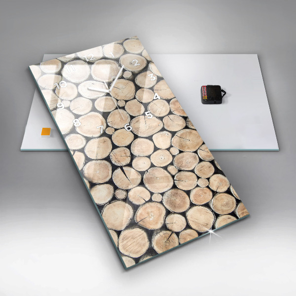 Téglalap alakú üvegóra Fatuskákat vágni