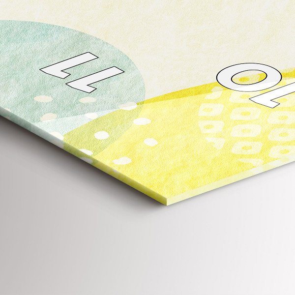 Téglalap alakú üvegóra Minta keret