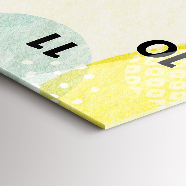 Téglalap alakú üvegóra Minta keret