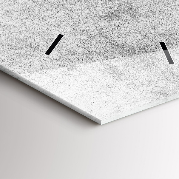 Téglalap alakú üvegóra Betonfal