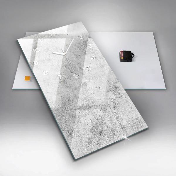 Téglalap alakú üvegóra Betonfal