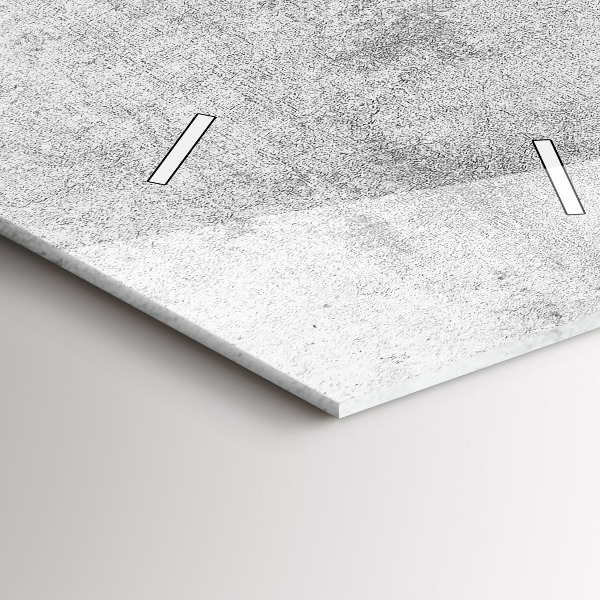 Téglalap alakú üvegóra Betonfal