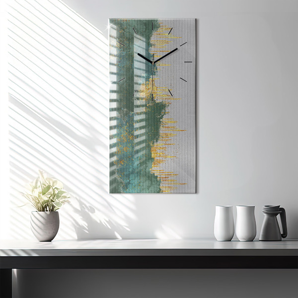 Téglalap alakú üvegóra Dekoratív minta