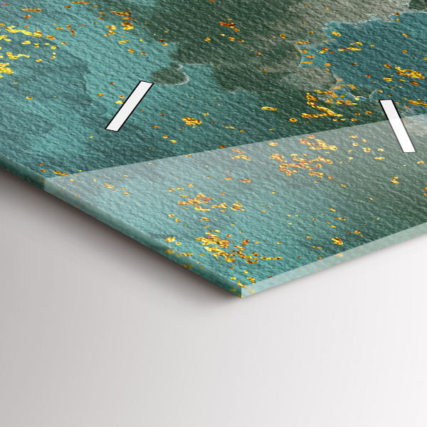 Téglalap alakú üvegóra Dekoratív minta