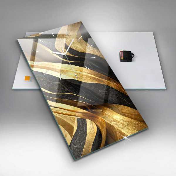 Téglalap alakú üvegóra Elegáns absztrakció