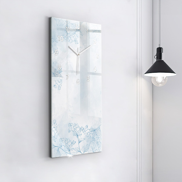 Téglalap alakú üvegóra Vázlat a növényekről