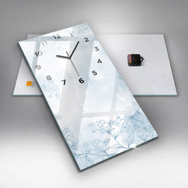 Téglalap alakú üvegóra Vázlat a növényekről