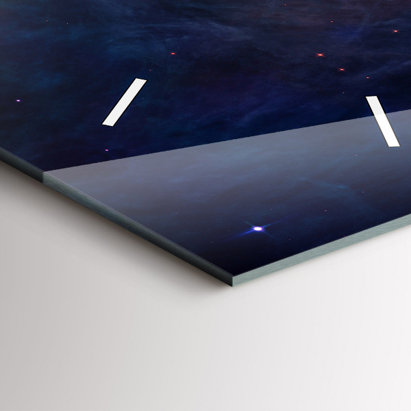 Téglalap alakú üvegóra Galaxis és csillagok