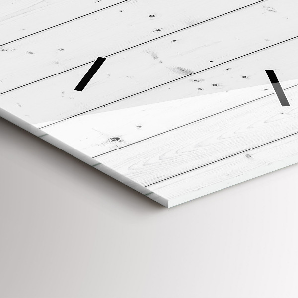 Téglalap alakú üvegóra Fa panelek minta