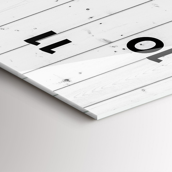 Téglalap alakú üvegóra Fa panelek minta