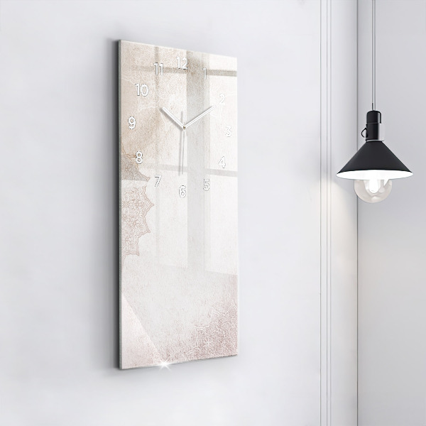 Téglalap alakú üvegóra Dekoratív minta