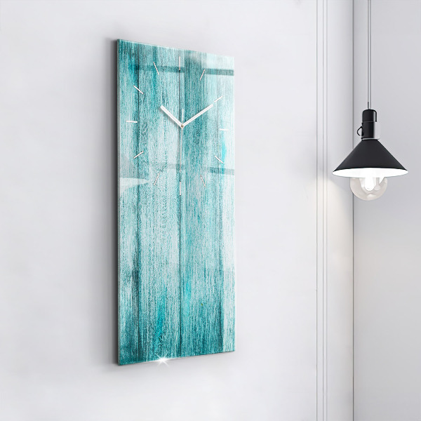 Téglalap alakú üvegóra Kék régi fa