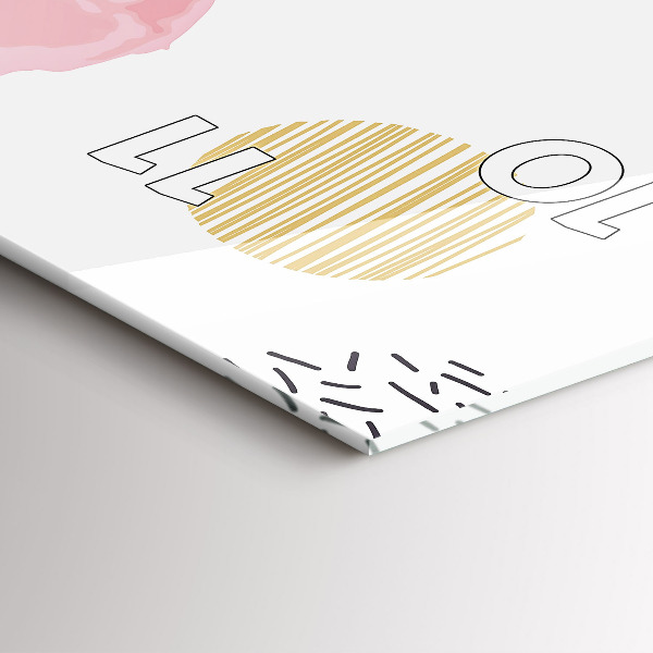 Téglalap alakú üvegóra Geometriai minta