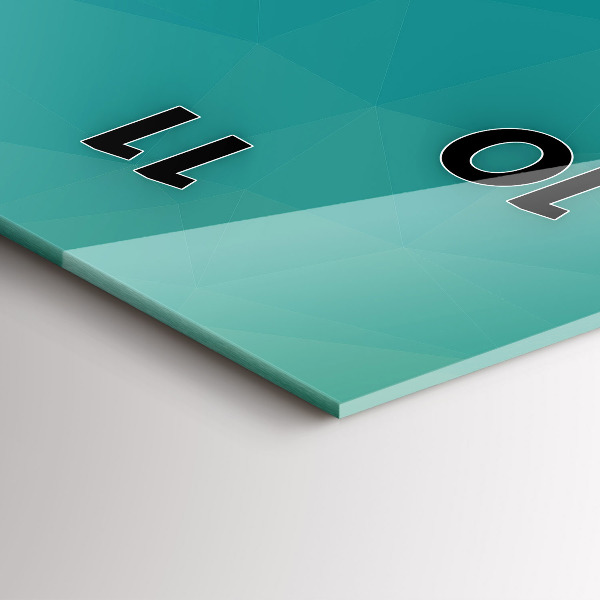 Téglalap alakú üvegóra Tengeri vízkivétel