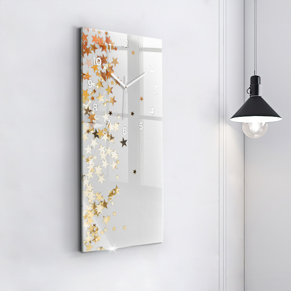 Téglalap alakú üvegóra Csillagok világos háttéren