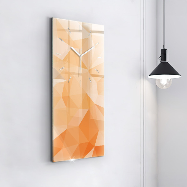 Téglalap alakú üvegóra Absztrakciós háromszögek