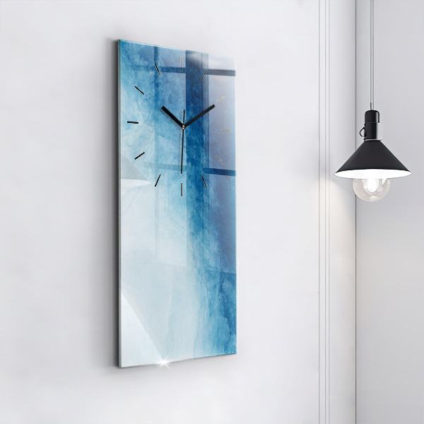 Téglalap alakú üvegóra Absztrakciós víz