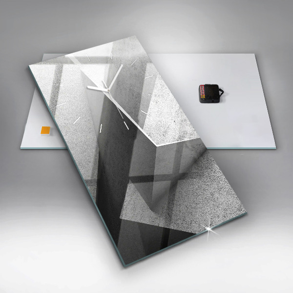 Téglalap alakú üvegóra Absztrakciós háromszögek